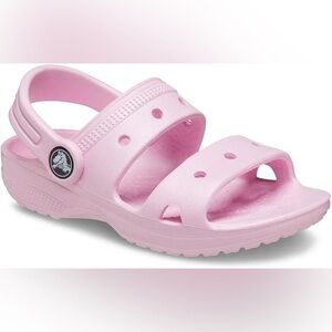 Crocs Toddler Classic Sandal - Ballerina Pink - C10